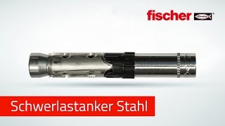 Schwerlastanker mit Innengewinde fischer FH III zur Klimaanlagen Befestigung [upl. by Roos]