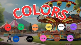 Los Colores en Inglés  Los Colores en Inglés para Niños [upl. by Ramoh]