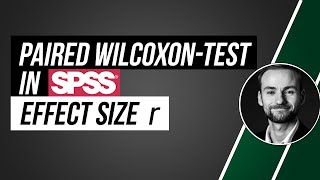 Effect size of the Paired Samples Wilcoxontest in SPSS [upl. by Lucias483]