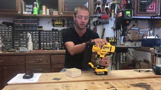 Quick Followup  Dewalt DCN680 20v MAX 18 gauge Brad Nailer [upl. by Ayama]