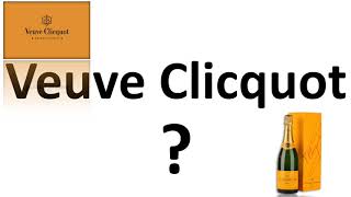 How to say Veuve Clicquot CORRECTLY French Champagne Pronunciation [upl. by Ainna]