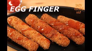 Crunchy Egg Fingers  Easy tea time snacks with less ingredients [upl. by Perreault]