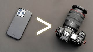 7 Reasons To Use a Smartphone Instead of a Real Camera [upl. by Haimorej]