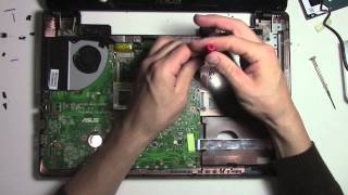 How to open and fix an Azus laptop  no power [upl. by Eniledam]