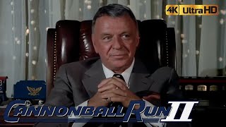 Cannonball Run II 1984 The Cannonballers Get Frank Sinatra And Plan To Rescue The Sheik 4K [upl. by Ocirederf]