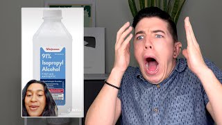 Reacting to TikTok Skin Care HORROR Stories [upl. by Nnaaihtnyc]