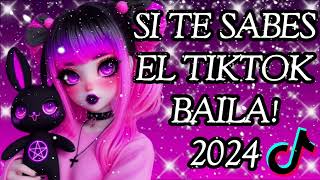 si te sabes el tiktok baila  2024 [upl. by Odraleba492]