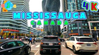 Mississauga Drive on a Cloudy Day Part 13 Canada 4K  UHD [upl. by Halsey]