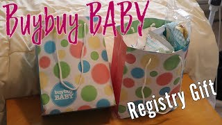 BuyBuy BABY Registry Gift Bag 2019 Canada  FREE BABY LOOT  Pregnancy Vlog 6 [upl. by Nyrek]