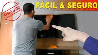 COMO LIMPAR A TELA DA TV SEM ESTRAGAR DE UM JEITO MAIS FÁCIL DE FAZER A LIMPEZA DA TV LED OU PLASMA [upl. by Fidelio297]