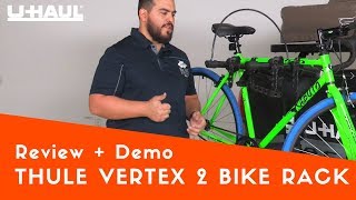 Thule Vertex 2 Bike Rack Review and Demo [upl. by Eiltan]