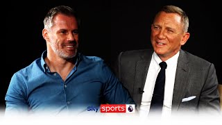 quotKlopp would make a good Bondquot  Jamie Carragher meets Daniel Craig to talk Liverpool amp James Bond [upl. by Nojel]