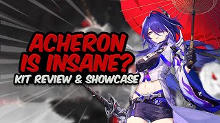 ACHERON IS AWESOME E0 Acheron Showcase Honest Review amp Build  Honkai Star Rail [upl. by Fina]