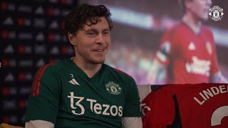 Victor Lindelof Manchester United Full Interview [upl. by Joela]