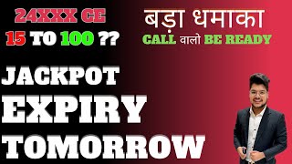 NIFTY ANALYSIS  BANK NIFTY POST MARKET ANALYSIS  JACKPOT EXPIRY TOMORROW  OPTION CHAIN ANALYSIS [upl. by Etep]