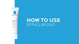 How to use Effaclar Duo Acne Spot Treatment  La RochePosay NEW [upl. by Tallbott605]