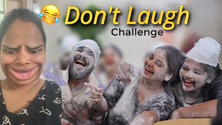 Do Not Laugh Challenge gone fully wrong 🤣  ramwithjaanu [upl. by Yenahc148]