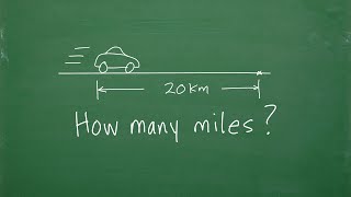 How many Miles is 20 Kilometers [upl. by Lednic]