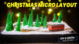 Build a Tiny Christmas Model Railroad [upl. by Suzette]