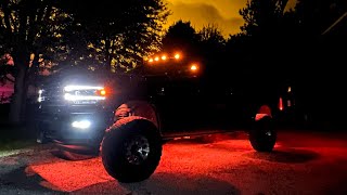 Rock lights on the Cummins Walkaround [upl. by Mosier205]