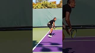 Nick Kyrgios practice serve [upl. by Drwde]