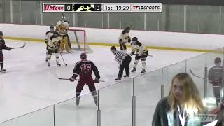 2023 ACHA Nationals  Finals  UMass vs Iowa [upl. by Akemit]