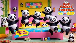 Five Little Pandas  Nursery Rhymes and Baby Songs For Kids [upl. by Pacificia277]