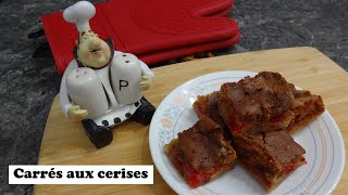 Carrés aux cerises recette  200 [upl. by Maisel]