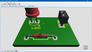 Como hacer un PCB en Proteus FÁCILCircuito Impreso  DampR Tutoriales [upl. by Nyleikcaj]