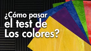 Test de los colores de Lusher Qué es y como solucionarlo [upl. by Charlot]