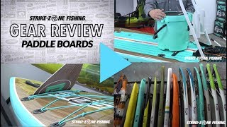 Gear Review 2019 Bote Fishing Paddle Boards amp Accessories [upl. by Adnav]