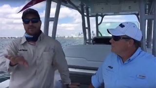 MAKO Boats 414 CC Walkaround w Rob Ferris and Jimmy Wickett [upl. by Netram62]