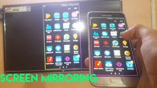 Screen Mirroring kaise kare  step by step  full tutorial [upl. by Anerb60]