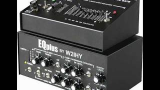 HAM RADIO W2IHY 8 BAND EQUALIZER amp EQPLUS [upl. by Earle776]