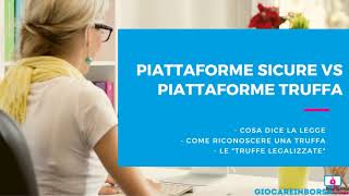 Piattaforme Trading Online Quali sono le migliori e come funzionano Videocorso ITA [upl. by Wilma]