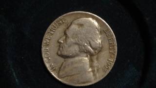 1953 Jefferson Nickel Mintage 46 Million value starting at 10 cents [upl. by Rochelle]