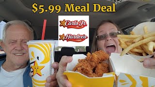 599 Meal Deal at Hardees  Carls Jr Review [upl. by Simson]