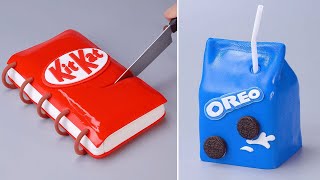 Fantastic KITKAT amp OREO Chocolate Cake Mixed  Best Colorful Cake Decorating Ideas [upl. by Elumas]