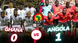 GHANA 0 VS ANGOLA 1  ELIM CAN MAROC 2025 [upl. by Adirf]