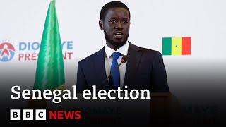 Senegal election Bassirou Diomaye Faye set to become Africas youngest elected president  BBC News [upl. by Ursuline]