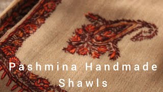 Pashmina Cashmere Handmade Shawl Delivery Worldwide [upl. by Renae973]