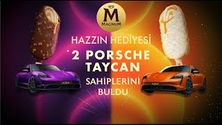 Magnum Hazzının Hediyesi 2 Porsche Taycan Yeni Sahiplerini Buldu [upl. by Blumenthal]