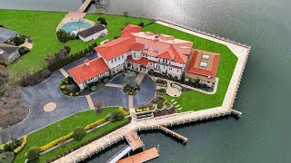 Luxury House Tour in Hewlett Harbor New York  Song is Money by Pink Floyd [upl. by Tedi209]