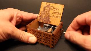 Davy Jones Locket  Pirates Of The Caribbean Music box by Invenio Crafts [upl. by Enida559]