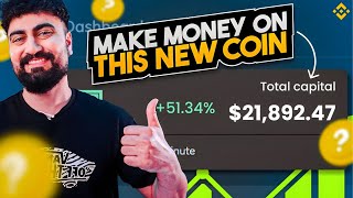 MAKE MONEY WITH THIS NEW COIN  BINANCE LAUNCH POOL [upl. by Fiora]