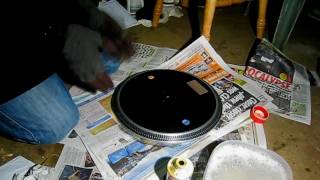 how to make the platter on your turntable shiny again part 1 [upl. by Brandie908]