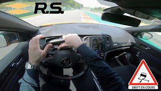 SPA Francorchamps Agressive driving Session footages MEGANE 4 RS Supercarkiller [upl. by Fritts546]