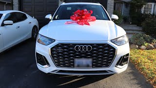 PICKING UP THE 2024 AUDI Q5 SPORTBACK [upl. by Dodds9]