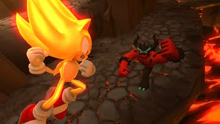 Sonic Lost World Wii U  Super Sonic Boss Fights The Deadly Six HD [upl. by Sitoel645]