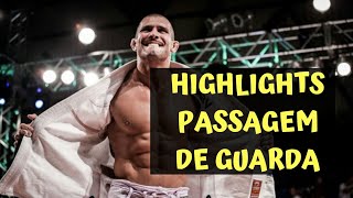 Tributo aos Passadores HIGHLIGHTS PASSAGEM DE GUARDA JIUJITSU [upl. by Anibur60]